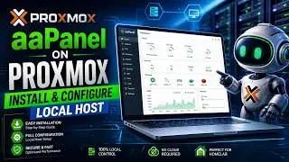 How to Install and Configure aaPanel on Localhost Proxmox Virtual machine Hosting control panel