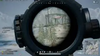 PUBG 2024 01 08 Yet another 300m+ glider kill (Mk14 edition)
