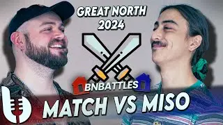 MATCH VS MISO | BNBATTLES 2024 | 9V9 BEATBOX BATTLE