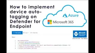 How to implement device auto-tagging on Defender for Endpoint