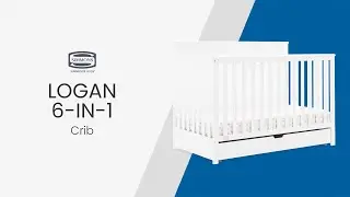 Logan 6-in-1 Convertible Crib with Underdrawer