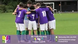 Match Highlights - English Study Camps Football Academy vs Farnham Town FC - 24th July 2024