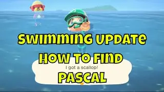 Swimming Update | How to find Pascal | Animal Crossing New Horizons!