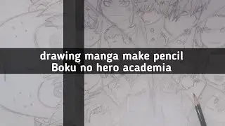 How to draw crew Midoriya  - cara menggambar Boku No Hero Academia