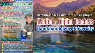 Foreign Teaching Guidelines and Requirements for Filipinos in Thailand