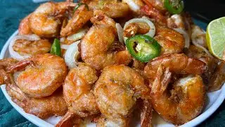 Camarones Fritos estilo Buffet Chino | Camarones al mojó de ajo | Receta Súper fácil no se imaginan