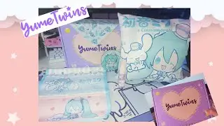 ASMR Unboxing YumeTwins Hatsune Miku x Cinnamoroll Collaboration