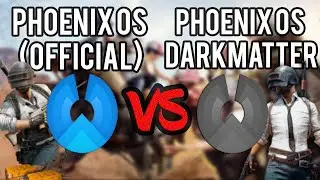 Phoenix OS (Official) vs Phoenix OS DarkMatter PUBG Mobile Gameplay Which is best for Low-End PC?