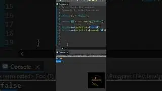 Difference between == and equals() method in Java||What's the real difference between== and equals()