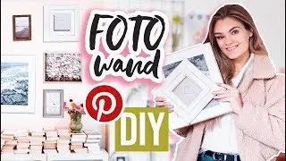 FOTO WAND DIY - Geschenkidee für Mamas & VERLOSUNG! // I'mJette