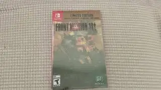 Boxing Front Mission Remaster 1st LIMITED EDITION Microids Forever Entertainment Nintendo Switch
