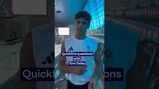 Tom Daley's Quickfire Questions 🤔 #diving