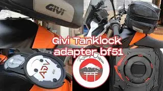 #216 Givi Tank lock Adapter BF51 for KTM 890 Adventure R