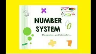 CLASS 7 MATHS|| NCERT||NUMBER SYSTEM || TYPES OF NUMBERS|| TUTOR 19.
