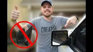 EASY Ford Ranger Mirror Upgrade!