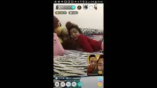 Cewe Lagi ML ma temen bigo live ditonton 3 laki