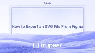 How to Export an SVG File From Figma