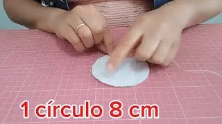 Muito Fácil De Fazer Usando APenas Sobras De Feltro D.i.Y