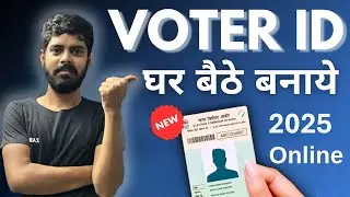 How to Register for a New Voter ID i|Step-by-Step Self Guide 🗳️ !