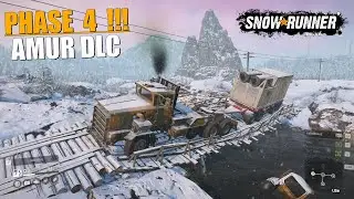 SnowRunner | NEW PHASE 4 | AMUR (Urska River) - LONG Journey to the Steel Mill #1 2K gameplay