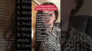 15 digital products i would create this month