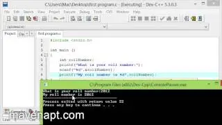 6. C Programming Tutorials in Urdu - Input with Scanf - Urdu Tutorials