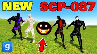 *NEW* EXTENDED EDITION SCP-087 VS TREVOR HENDERSON CREATURES!! Garrys Mod Sandbox