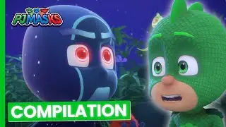Night Ninja's Sneaky Plan Foiled! | Compilation | PJ Masks