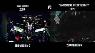 Transformers (2007) Vs Transformers (2023) Cgi & Vfx | 