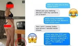 TOP 30 cheating couples caught on text