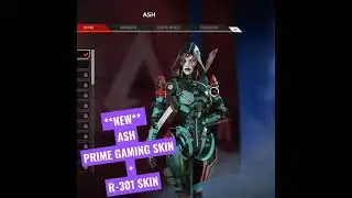 Apex Legends Ash Prime Gaming Skin + R301 Wrap (APEX LEGENDS) 