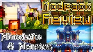 Mineshafts And Monsters Modpack 1.16.5 Review (CRAZY Medieval Modpack!)