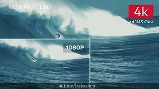Экшн камера AC700 4K с внешним микрофоном