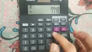 Auto review function in CASIO MJ 12D/ Calculator tricks/ ca foundation