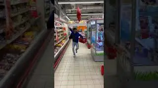 Лезгинка в супермаркете