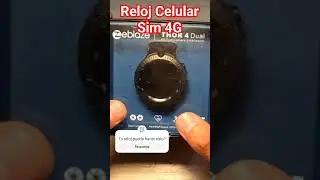 RELOJ CELULAR SIM 4G ZEBLAZE THOR 4 DUAL #reloj # watch #zeblaze #relojesinteligentes #relojes