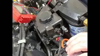 MerCruiser and Volvo Penta Testing MEFI fuel pump circuit at the Relay Socket