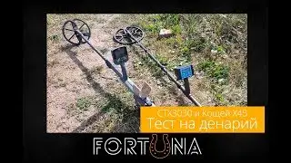 Реальная глубина в земле на денарий Minelab CTX 3030 и Кощей Х-45