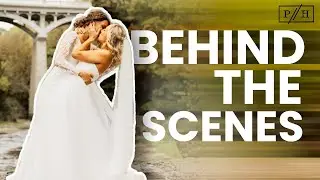 MORNING OF OUR WEDDING DAY - BTS | PAIGE AND HOLLY