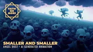 Smaller And Smaller • Faith No More • AI Generated Animation #Faithnomore