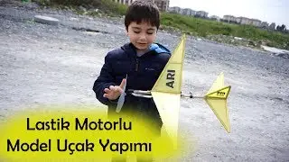 Lastik Motorlu Maket Uçak Kutu Açılımı ve Yapımı (MKM ile)