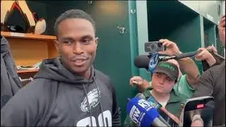 EAGLES JULIO JONES ON AJ BROWN, PHILLY FANS