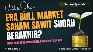 Mengapa Saham Sawit Hari Ini Rontok?