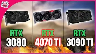 RTX 4070 Ti vs RTX 3090 Ti vs RTX 3080 | Real Gaming Benchmark | FHD & QHD & 4K