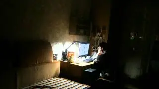 соня запихала мне в тапочку мой Олимпус