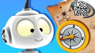 Learn Map Reading | Preschool Learning Videos | Rob The Robot