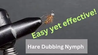 Most common Australian Flies Part 3: Hare Dubbing Nymph/Jig Nymph. minimal materials required.
