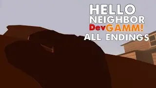 Hello neighbor devgamm Roblox remake all endings 