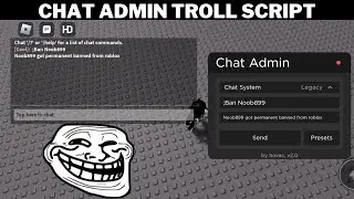 Roblox Fe Chat Troll Script (2024)