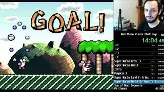 4 Different Mario Credits Warps in Under 15 Minutes -- The Marifteen Minute Challenge